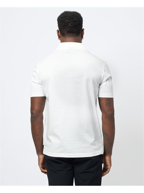 AX men's polo shirt with buttonless collar ARMANI EXCHANGE | XM000492-AF10364U0009